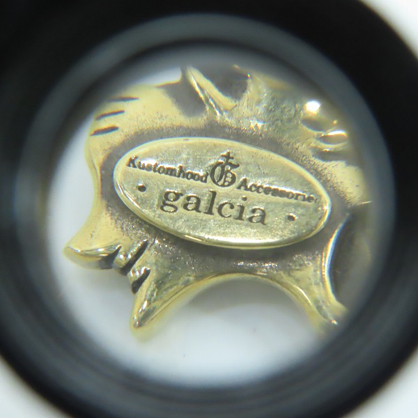 実際に弊社で買取させて頂いた(4)GANGSTERVILLE×Galcia/ギャングスタービル×ガルシア PANTHER ブラス/真鍮 ペンダントトップの画像 5枚目