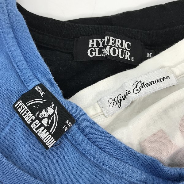 実際に弊社で買取させて頂いた【おまとめ】HYSTERIC GLAMOUR/ヒステリックグラマー DR.HG CONTORT YOURSELF 等 ロンT/Tシャツ/カットソー メンズ/レディースの画像 2枚目