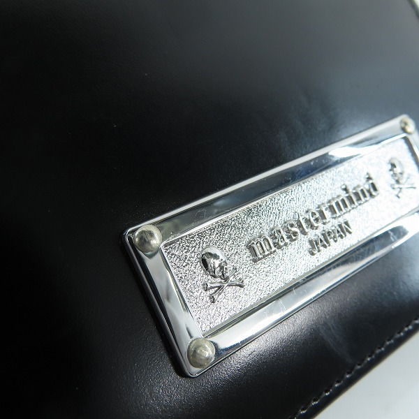 実際に弊社で買取させて頂いたmastermind/マスターマインド×PORTER/ポーター カード レザーケースの画像 8枚目