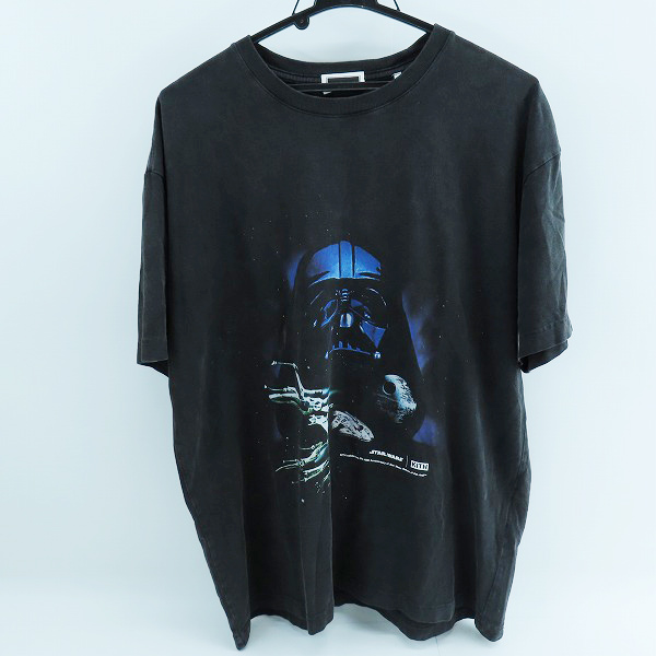 実際に弊社で買取させて頂いたkith×star wars/キス×スターウォーズ ダースベーダー ヴィンテージ Tシャツ/M