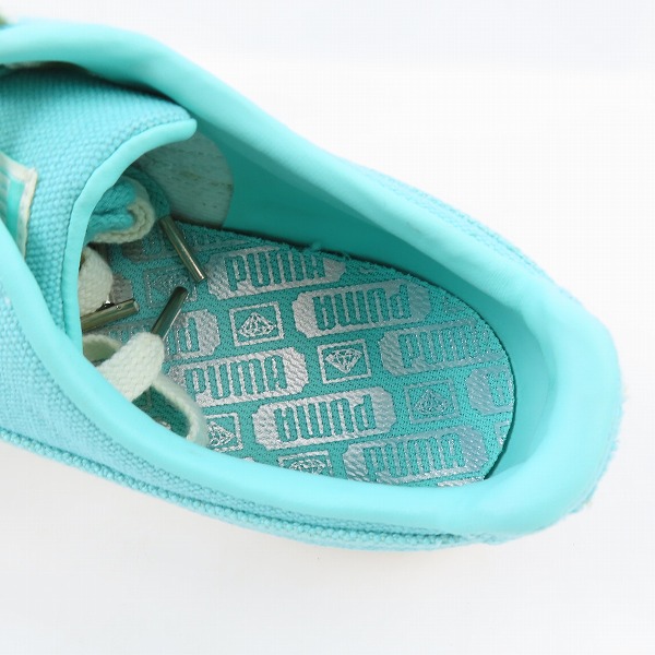 実際に弊社で買取させて頂いた【未使用】PUMA/プーマ Clyde DIAMOND スニーカー 365651-01 28.5の画像 4枚目