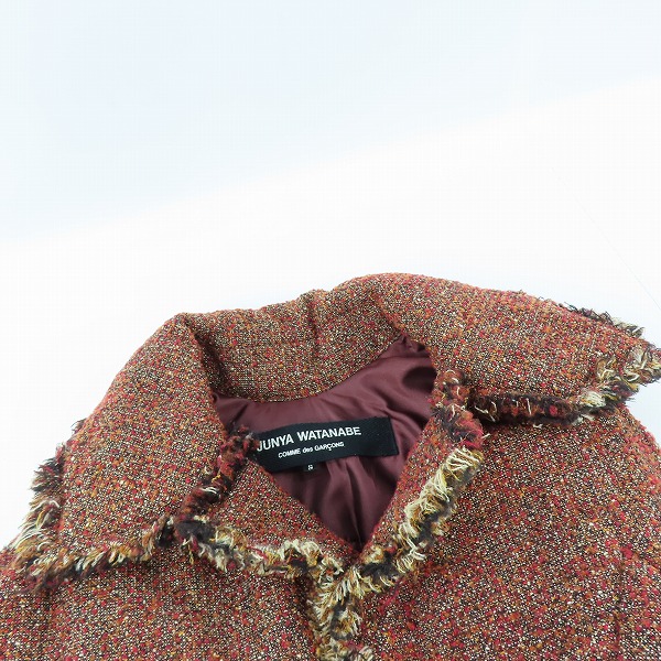 実際に弊社で買取させて頂いたJUNYA WATANABE COMME des GARCONS/ジュンヤ ワタナベ コムデギャルソン ジャケット AD2004 JN-J019/Sの画像 4枚目