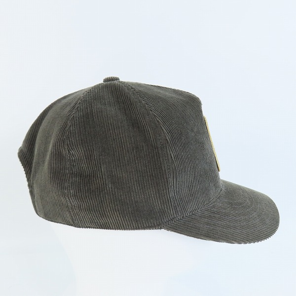 実際に弊社で買取させて頂いたCOALBLACK/コールブラック コーデュロイ キャップ Fの画像 4枚目
