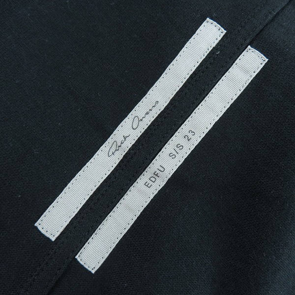 実際に弊社で買取させて頂いたRick Owens/リックオウエンス  Jumbo Peter Cropped Hoodi/パーカー RU01C4247-BA/Lの画像 2枚目