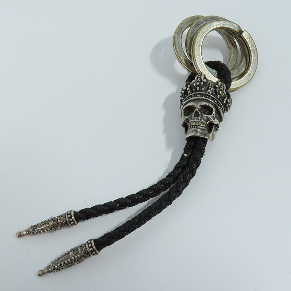 実際に弊社で買取させて頂いたJustin Davis/ジャスティンデイビス BBB011 スカル キーホルダー