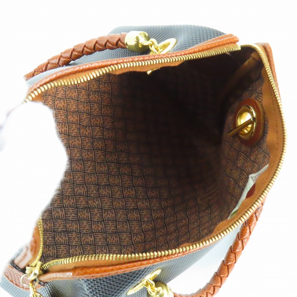 実際に弊社で買取させて頂いたBOTTEGA VENETA/ボッテガヴェネタ マルコポーロ タッセル ヴィンテージ ミニボストン ハンドバッグの画像 3枚目