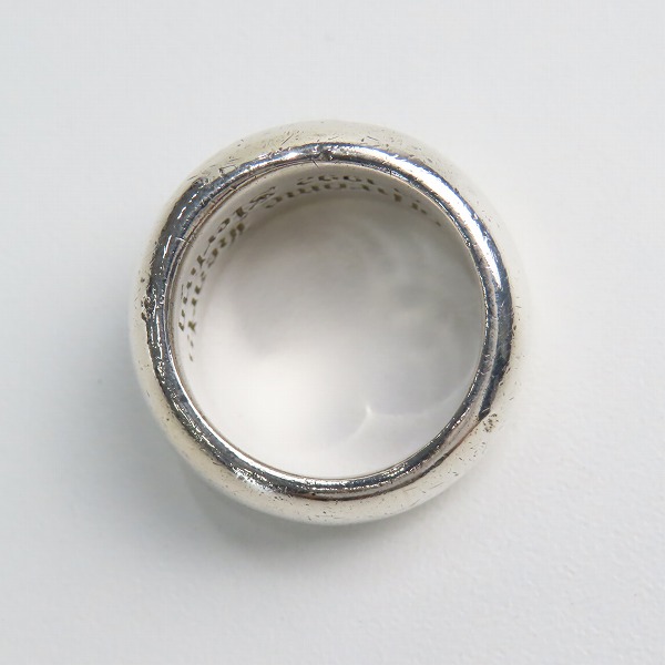 実際に弊社で買取させて頂いたCHROME HEARTS/クロムハーツ CHシールスタンプリング 16.5号の画像 5枚目