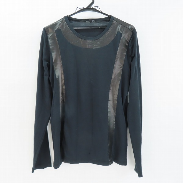 実際に弊社で買取させて頂いたEMPORIO ARMANI/エンポリオアルマーニ テープ加工 ロングTシャツ G1T08JG1Q4J/M