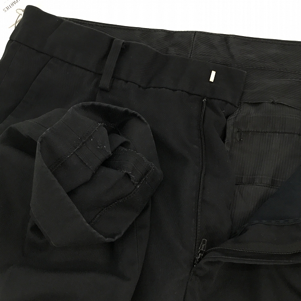 実際に弊社で買取させて頂いたWACKO MARIA/ワコマリア GUILTYPARTIES PLEATED TROUSERS ワンタックT/Cスラックス/TYPE-1/21FWE-WMP-TR01/Mの画像 7枚目
