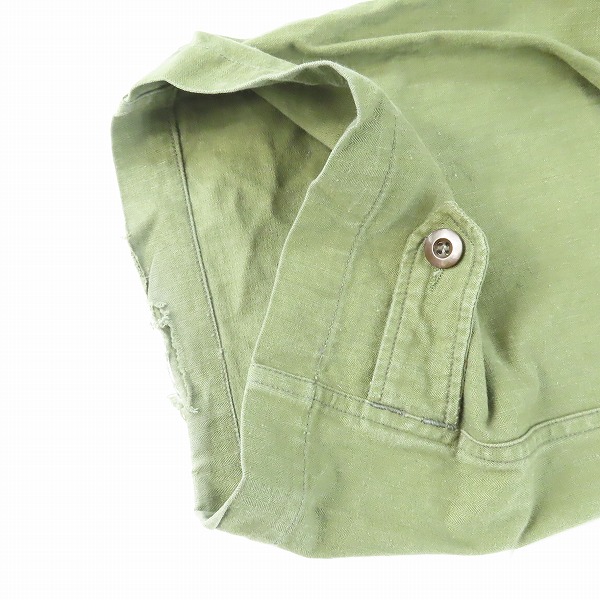 実際に弊社で買取させて頂いたFRENCH ARMY/フランス軍 後期 ビンテージ M-47 ミリタリー カーゴパンツの画像 6枚目