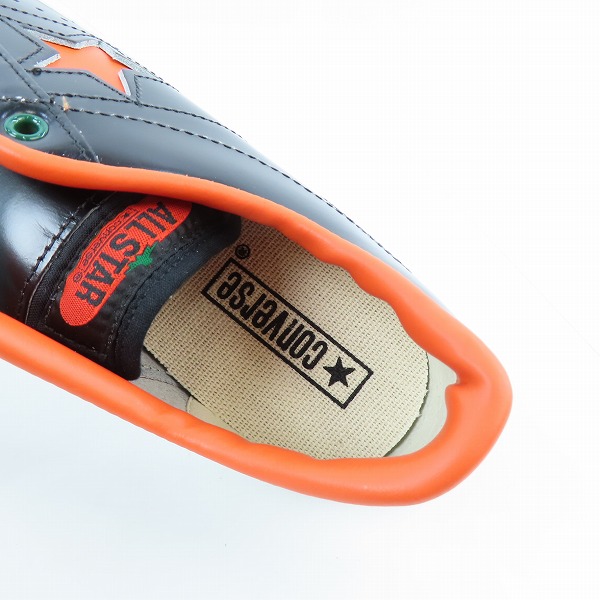 実際に弊社で買取させて頂いた【未使用】CONVERSE/コンバース ONE STAR P&F OX  ハロウィン限定 ワンスター レザー スニーカー/9.5の画像 3枚目