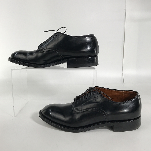 実際に弊社で買取させて頂いたALDEN/オールデン プレーントゥ コードバン ビジネスシューズ 53511/6Dの画像 3枚目