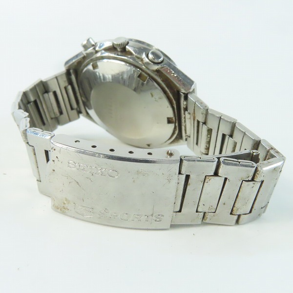実際に弊社で買取させて頂いたSEIKO/セイコー 5 SPORTS Speed Timer/5 スポーツ スピードタイマー 自動巻き 腕時計 6139-8040の画像 2枚目