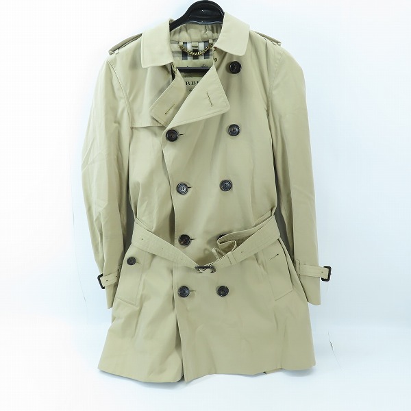 実際に弊社で買取させて頂いたBURBERRY London England/バーバリーロンドン THE KENSINGTON 裏ノバチェックトレンチコート 3983339/44 
