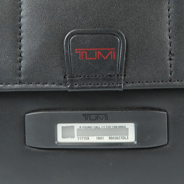 実際に弊社で買取させて頂いたTUMI/トゥミ DLX 4 WHL LPTP CASE BRIEF 9603627DL3の画像 5枚目