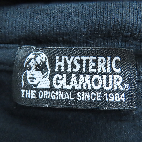 実際に弊社で買取させて頂いたHYSTERIC GLAMOUR/ヒステリックグラマー BIG ADIOS BEAR オーバーサイズTシャツ 01202CT02 Fの画像 2枚目