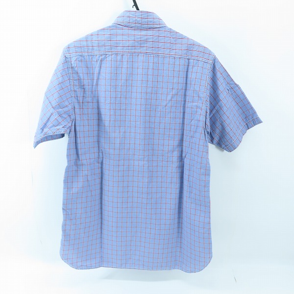 実際に弊社で買取させて頂いたSUGAR CANE/シュガーケーン チェック柄 半袖 シャツ SC34135 Mの画像 1枚目