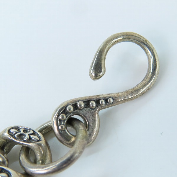 実際に弊社で買取させて頂いたROYAL ORDER/ロイヤルオーダー SV925 フレアモチーフ ウォレットチェーンの画像 5枚目