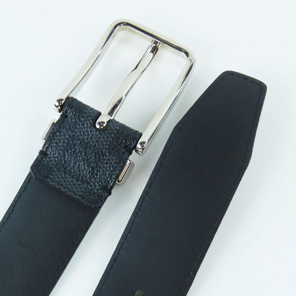 実際に弊社で買取させて頂いたLOUIS VUITTON/ルイヴィトン サンチュールポンヌフ ダミエ レザー ベルト M9402の画像 2枚目