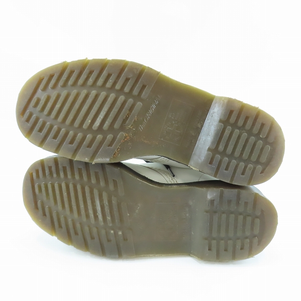 実際に弊社で買取させて頂いたDr.Martens/ドクターマーチン 8ホールブーツ ホワイト/6の画像 2枚目