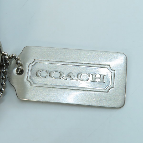 実際に弊社で買取させて頂いたCOACH/コーチ 裏地シグネチャー柄 カウハイドレザー ワンショルダーバッグ 9151の画像 8枚目