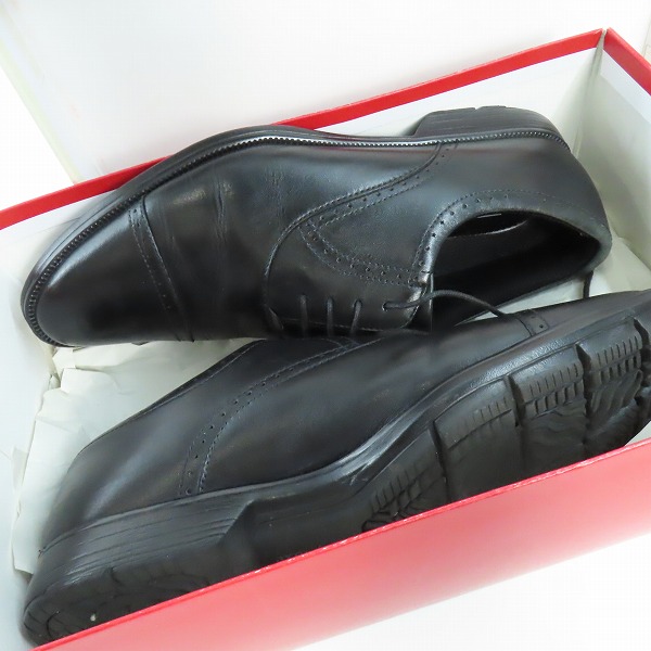 実際に弊社で買取させて頂いたTEXCY LUXE/テクシーリュクス ASICS/アシックス ビジネスシューズ ブラック TU-7774 26.5の画像 7枚目