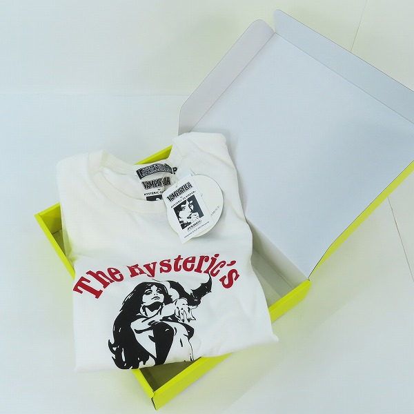 実際に弊社で買取させて頂いた【未使用】HYSTERIC GLAMOUR/ヒステリックグラマー VAMPIRELLA SPECIAL ISSUE プリント Tシャツ 02232CT09/Mの画像 6枚目