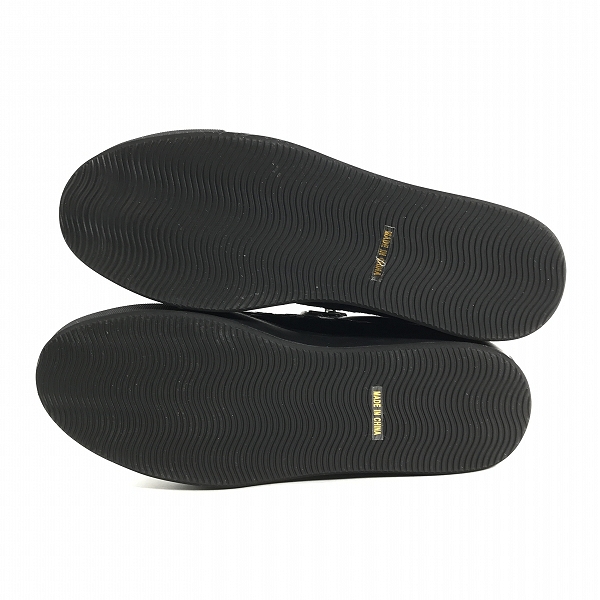 実際に弊社で買取させて頂いたISAMUKATAYAMA BACKLASH/バックラッシュ TRINITY ステアーヌバック レザー スニーカー 618-04  26.0の画像 2枚目