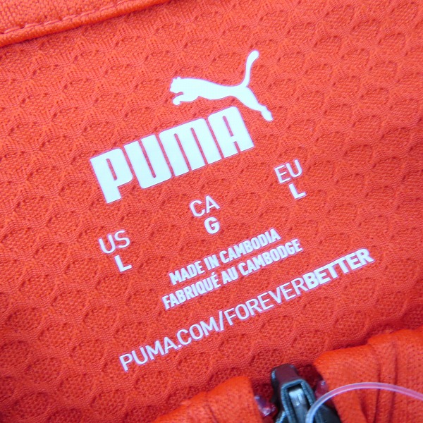 実際に弊社で買取させて頂いた【未使用】PUMA/プーマ ACミラン 22/23 トレーニング 1/4 ジップトップ 767568-09 Lの画像 2枚目