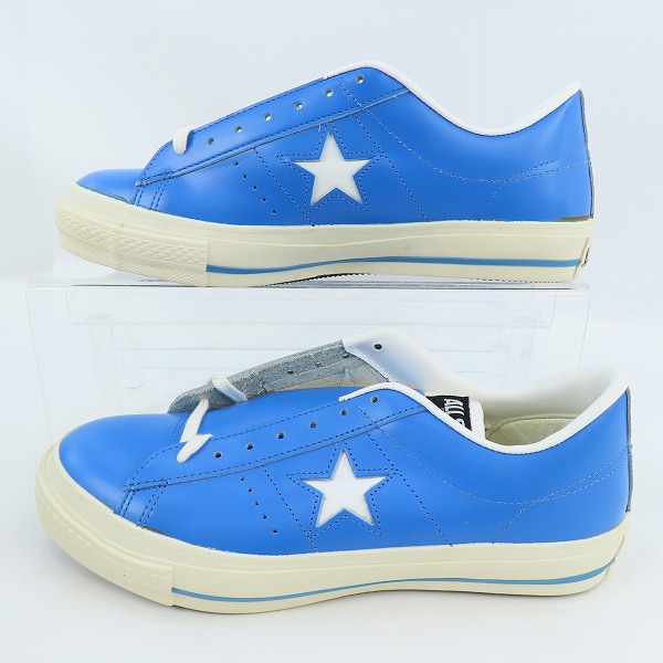 実際に弊社で買取させて頂いたCONVERSE/コンバース 90's/ヴィンテージ ONE STAR OX/ワンスター SKY BLUE/WHITE/8の画像 3枚目