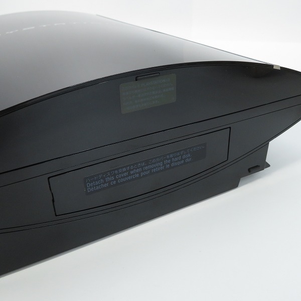 実際に弊社で買取させて頂いた SONY/ソニー PlayStation3/プレイステーション3/PS3 40GB 本体 CECHH00 クリア・ブラック【簡易動作確認済】 の画像 4枚目
