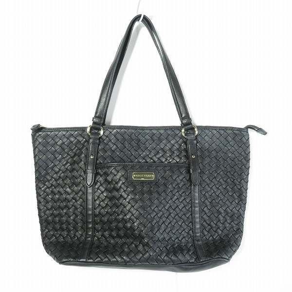 実際に弊社で買取させて頂いたCOLE HAAN/コールハーン 編み込み ハンドバッグ/トートバッグ