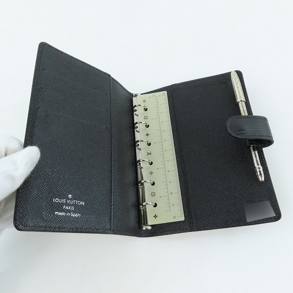実際に弊社で買取させて頂いたLOUIS VUITTON/ルイ・ヴィトン アジェンダPM エピ 手帳カバー R20052/ボールペン付属の画像 3枚目