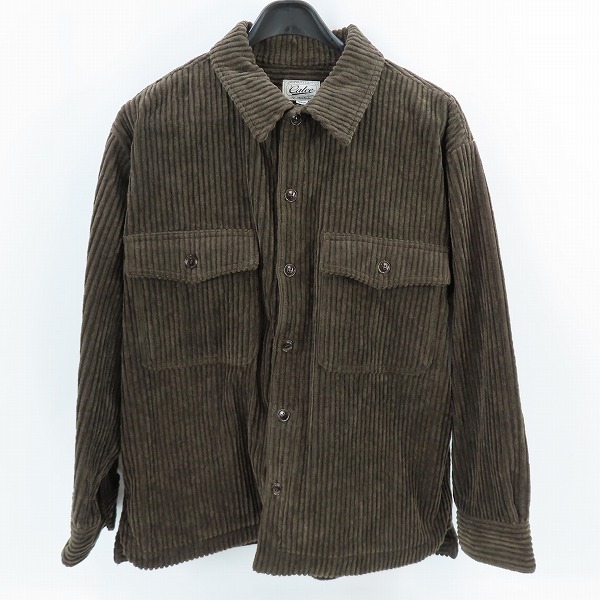 実際に弊社で買取させて頂いたCALEE/キャリー コーデュロイ ジャケット ブラウン/M