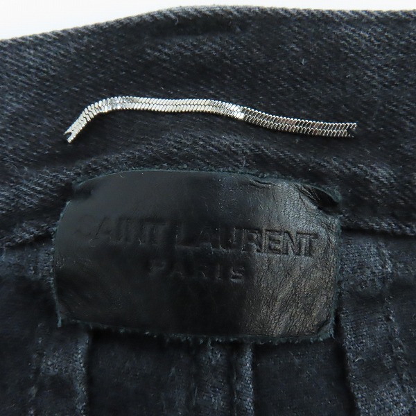 実際に弊社で買取させて頂いた【JPタグ】SAINT LAURENT/サンローラン ストレッチスキニーデニムパンツ 376906YYS02/30の画像 2枚目