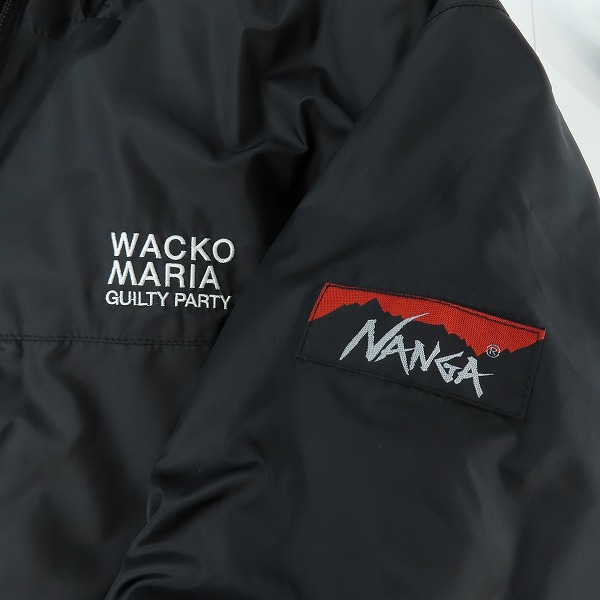 実際に弊社で買取させて頂いたWACKO MARI×NANGA/ワコマリア ×ナンガ 21AW DOWNJACKET TYPE-1 /ダウンジャケット/Lの画像 4枚目