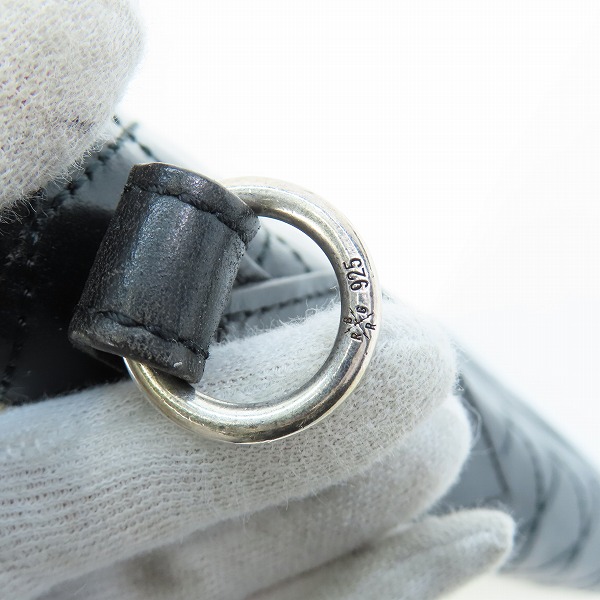 実際に弊社で買取させて頂いたRUDE GALLERY/ルードギャラリー BLACK REBEL OUTSIDERS DIA QUILTED LEATHER WALLET レザーウォレットの画像 7枚目