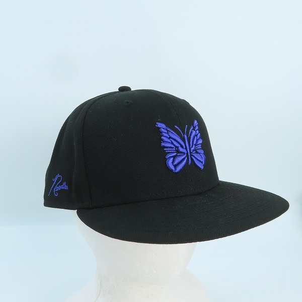実際に弊社で買取させて頂いたNeedles × NEW ERA × TAKAHIRO MIYASHITA The Soloist/ニードルス×ニューエラ×ソロイスト ロゴ刺繡キャップ 59FIFTY 7-5/8