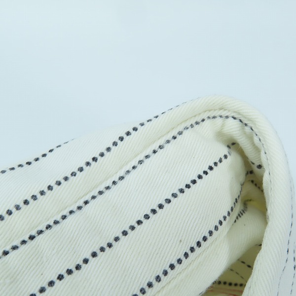 実際に弊社で買取させて頂いたSUGAR CANE/シュガーケーン ドットストライプ柄 長袖シャツ SC27076 Mの画像 6枚目