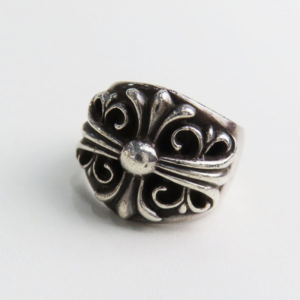 実際に弊社で買取させて頂いたCHROME HEARTS/クロムハーツ キーパーリング 21.5号