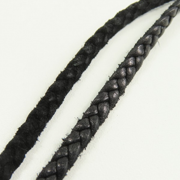 実際に弊社で買取させて頂いたCHROME HEARTS/クロムハーツ スモールCHクロスペンダントw/レザーブレードの画像 6枚目