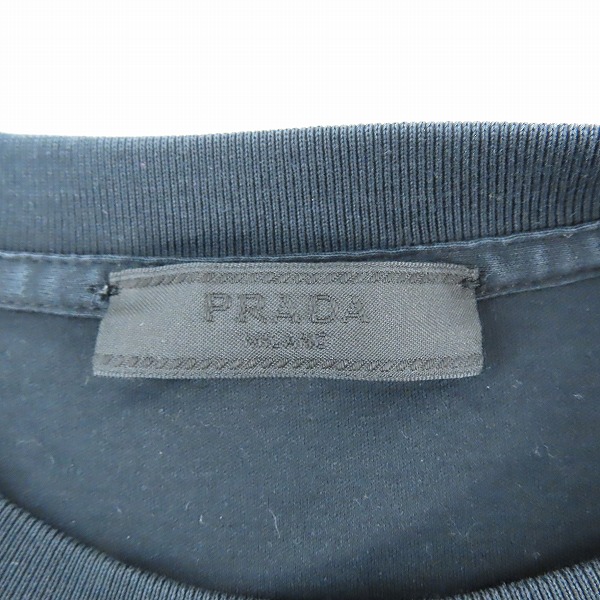 実際に弊社で買取させて頂いた【JPタグ】PRADA/プラダ 胸ポケット 半袖 Tシャツ UJN658 R201 1WQE/Sの画像 2枚目