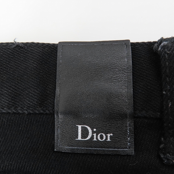 実際に弊社で買取させて頂いた【JPタグ】DIOR HOMME/ディオールオム アトリエライン SLIM17.5 デニムパンツ 863DS26A4209/30の画像 2枚目