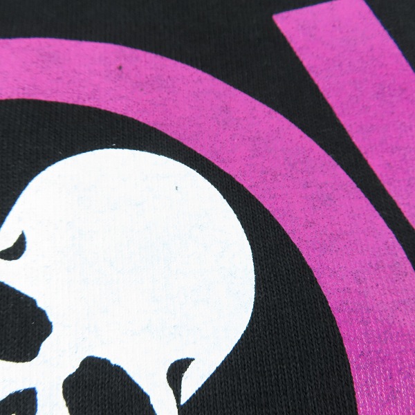 実際に弊社で買取させて頂いたmastermind JAPAN/マスターマインド FINAL COUNT DOWN/ファイナルカウントダウン LOVE スカルTシャツ Lの画像 6枚目