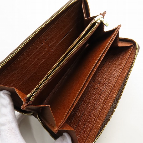 実際に弊社で買取させて頂いたLOUIS VUITTON/ルイヴィトン モノグラム ジッピーウォレット/ラウンドファスナー 長財布 M60017の画像 3枚目