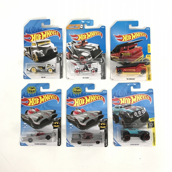 実際に弊社で買取させて頂いた【おまとめ/未開封】Hot Wheels/ホットウィール TV SERIES BATMOBILE/HYPER ROCKER 他