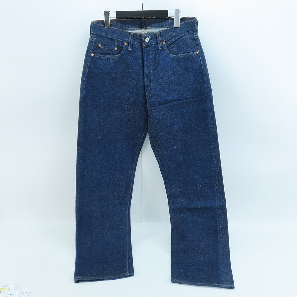 実際に弊社で買取させて頂いたLEVI'S/リーバイス 501 刻印555 バレンシア工場製 ビッグE デニムパンツ 紙パッチ/W34L36