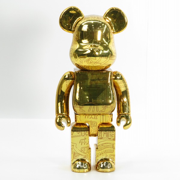 実際に弊社で買取させて頂いたMEDICOM TOY 遊戯王デュエルモンスターズ 400% BE@RBRICK 千年パズル/漫画『遊☆戯☆王』 連載開始25周年記念の画像 1枚目