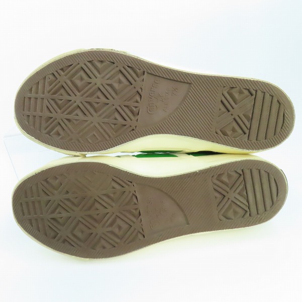 実際に弊社で買取させて頂いた【難有り】CONVERSE/コンバース 90 JACK STAR OX ジャックスター GREEN WHITE /7.5の画像 2枚目