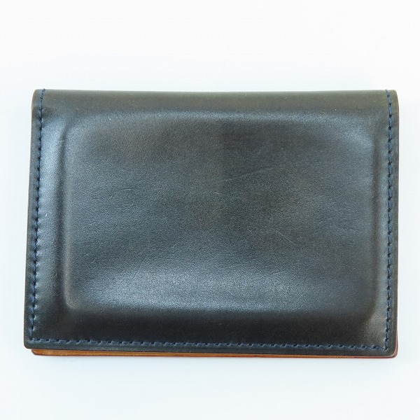実際に弊社で買取させて頂いたGANZO/ガンゾ コードバン 名刺入れ/カードケースの画像 1枚目